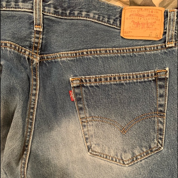 LEVIS 527 Low Rise Boot Jeans 38 x 30 - Picture 4 of 6